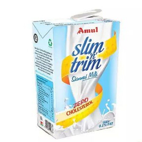 Amul Slim 'n' Trim Skimmed Milk (Zero Cholesterol) Price, 57 OFF